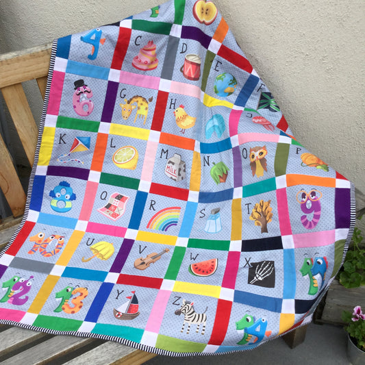 Sashing with Cornerstones Quilt Pattern