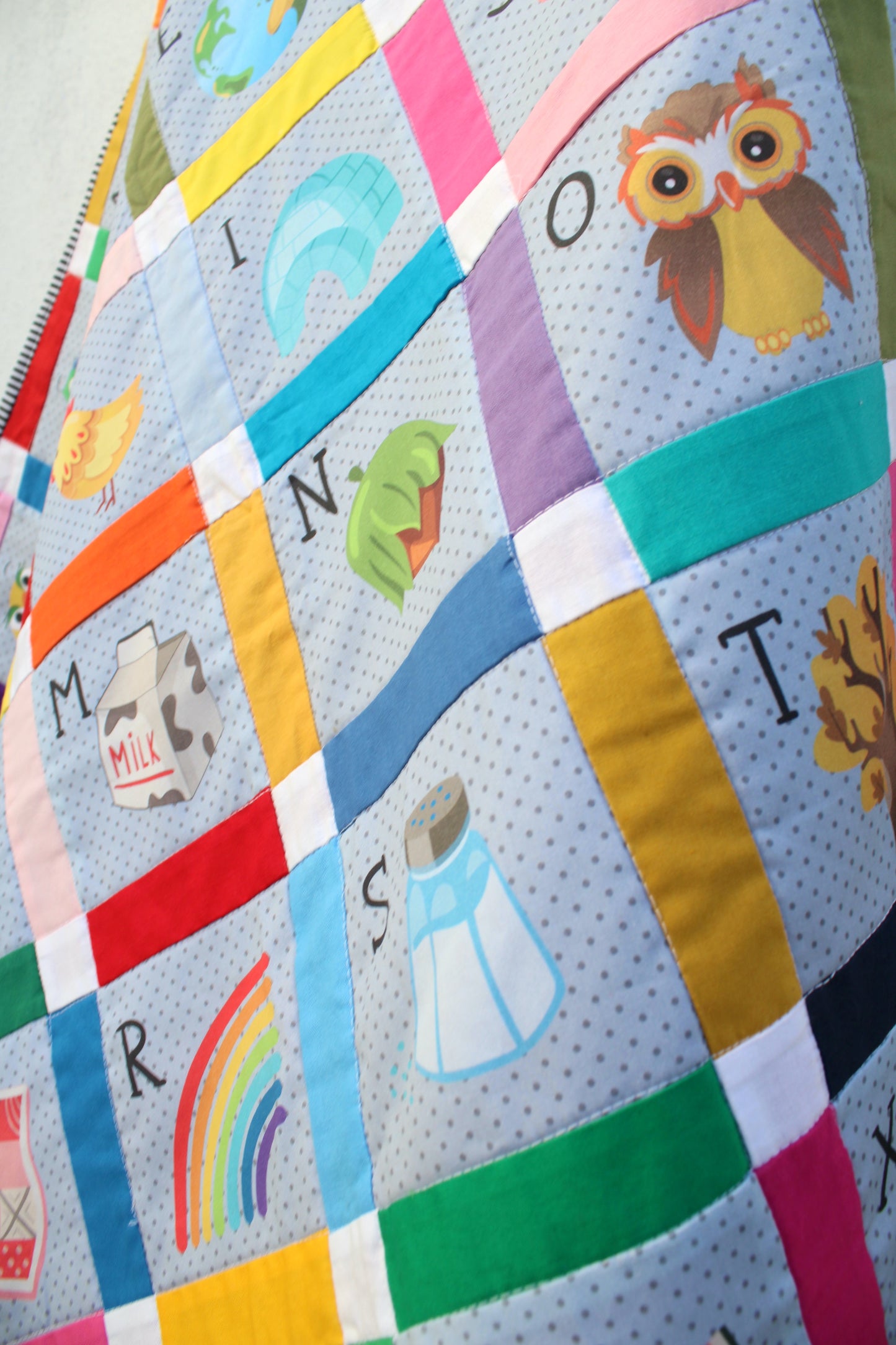 Sashing with Cornerstones Quilt Pattern