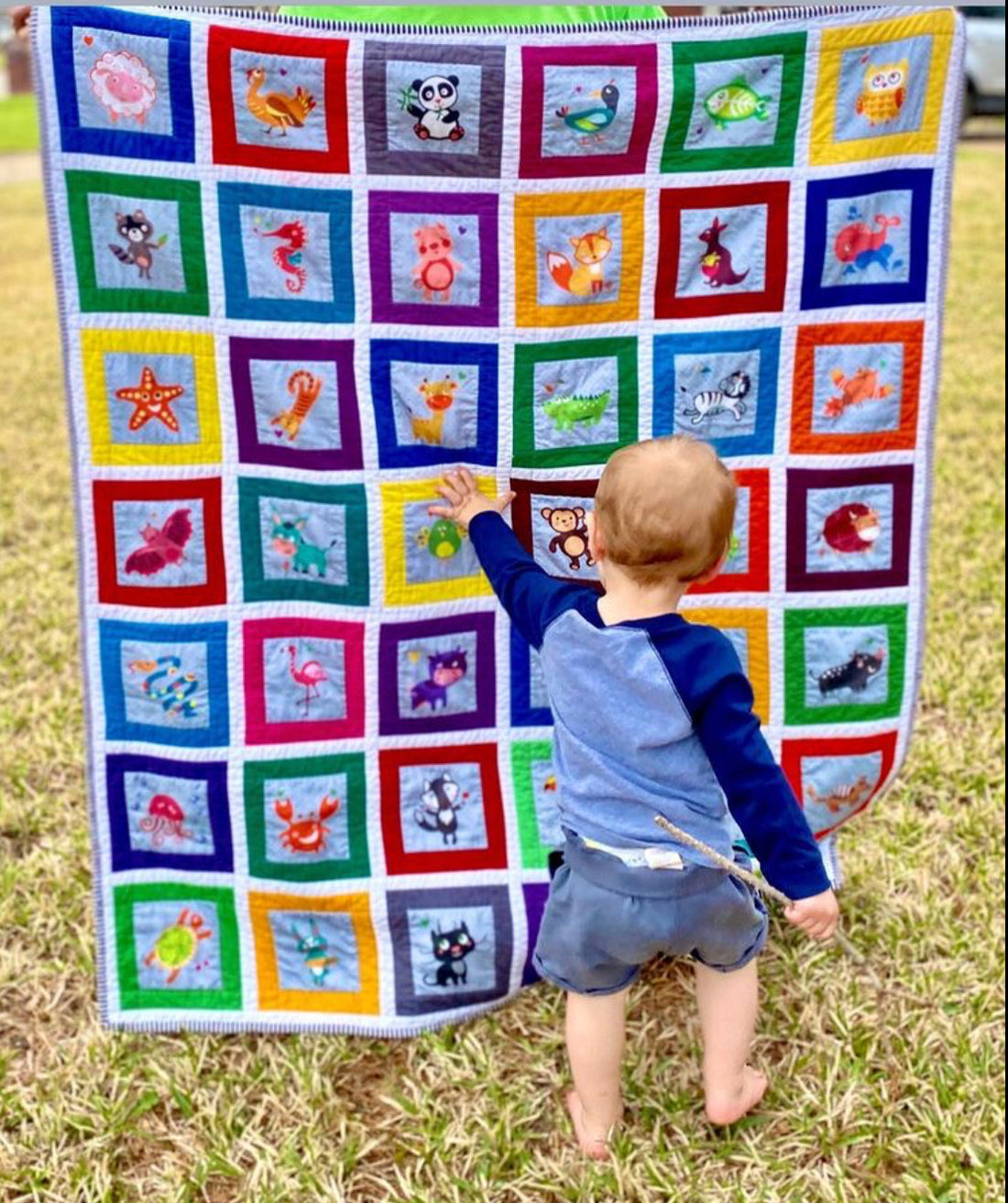 Animals Quilt - Lisa