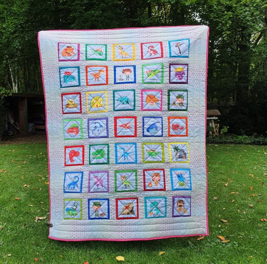 Dinosaurs Quilt - Andrea