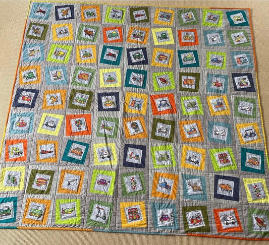 Transport Quilt - Debs
