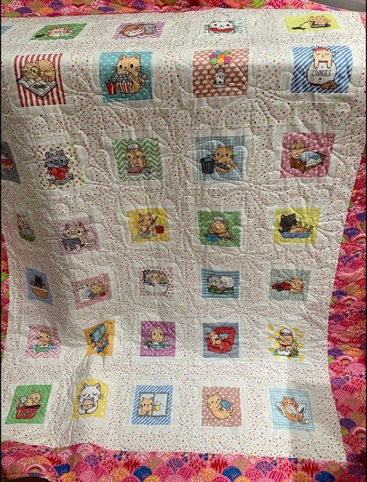 Cats Quilt - Christine