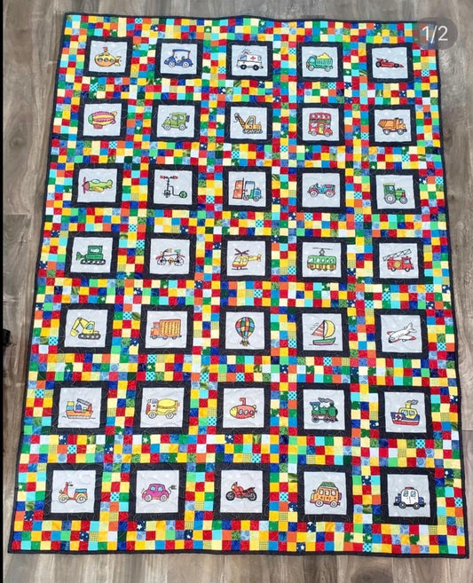 Transport Quilt - Amber