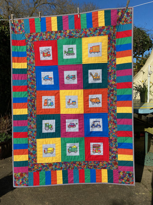 Transport Quilt - Jenny