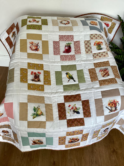 9-inch Cross Block Pattern