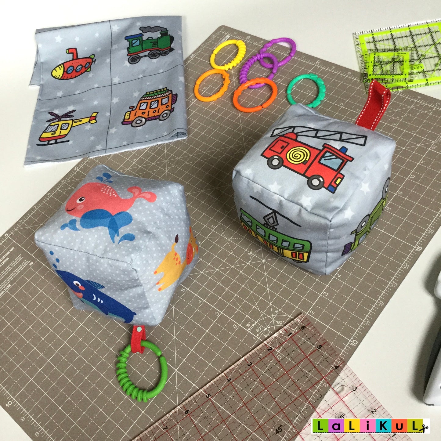 Soft Cubes by Threadistry