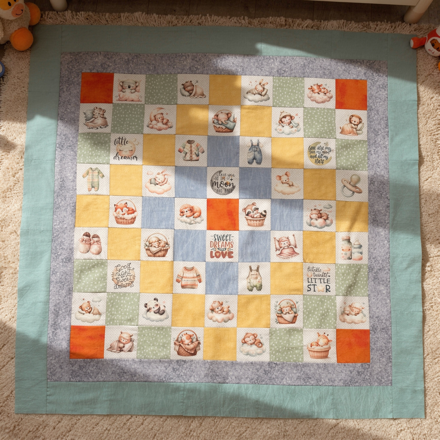 Around the World Quilt Pattern