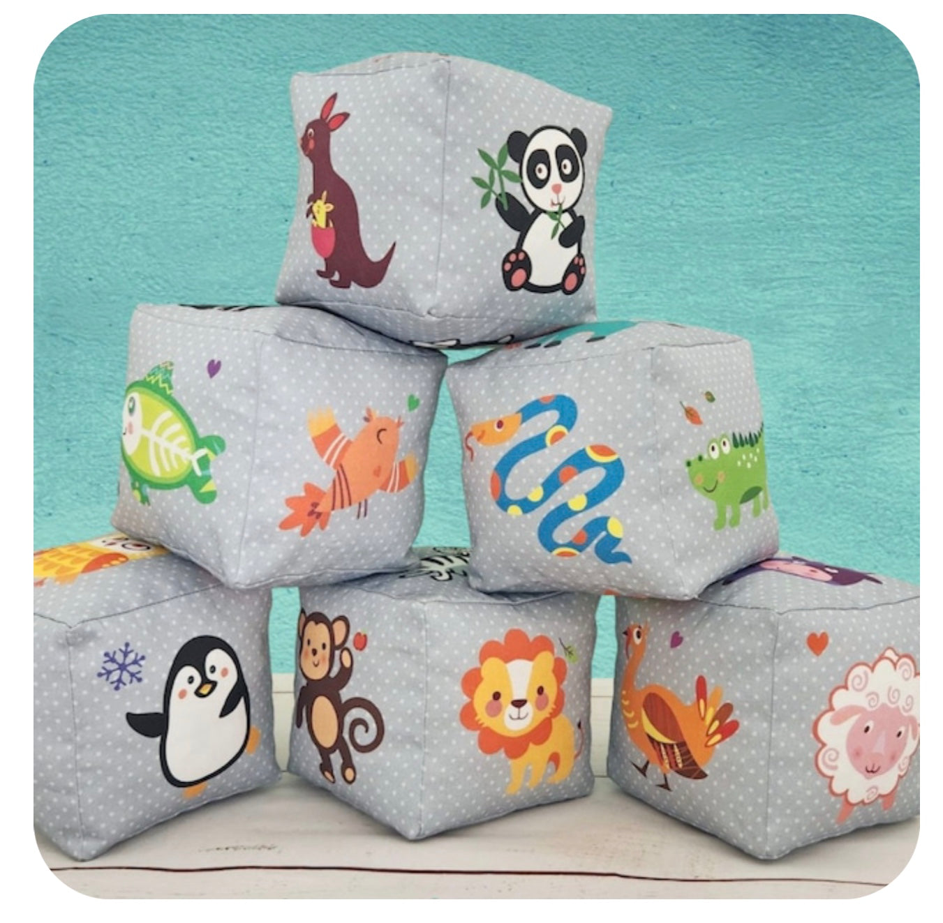 Soft Cubes by Threadistry