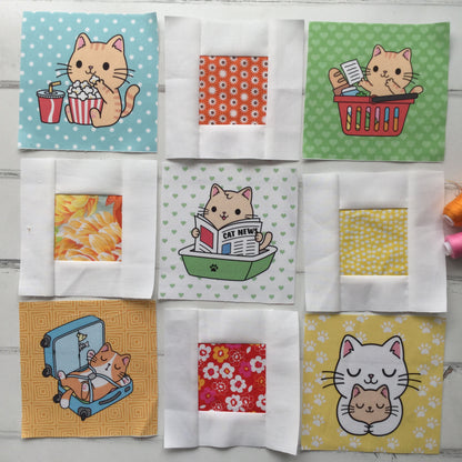 Square in a Square 5" Block Pattern