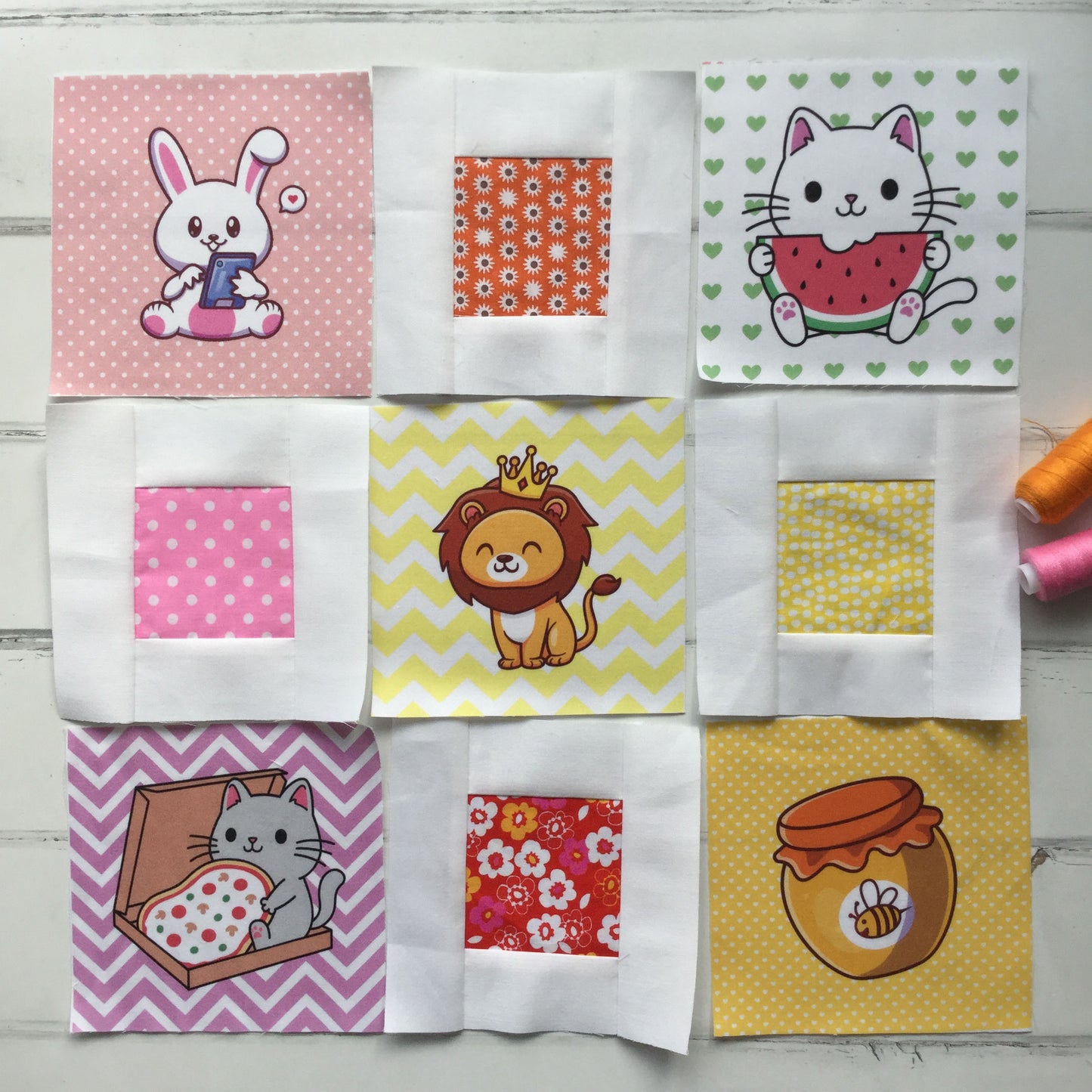 Square in a Square 5" Block Pattern