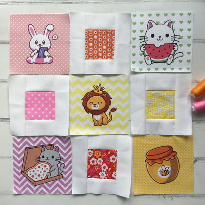 Square in a Square 5" Block Pattern