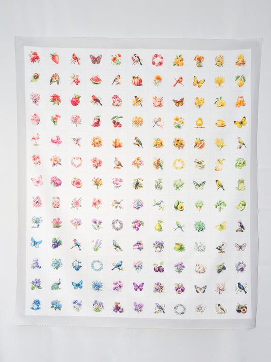 Rainbow mini-charms Panel