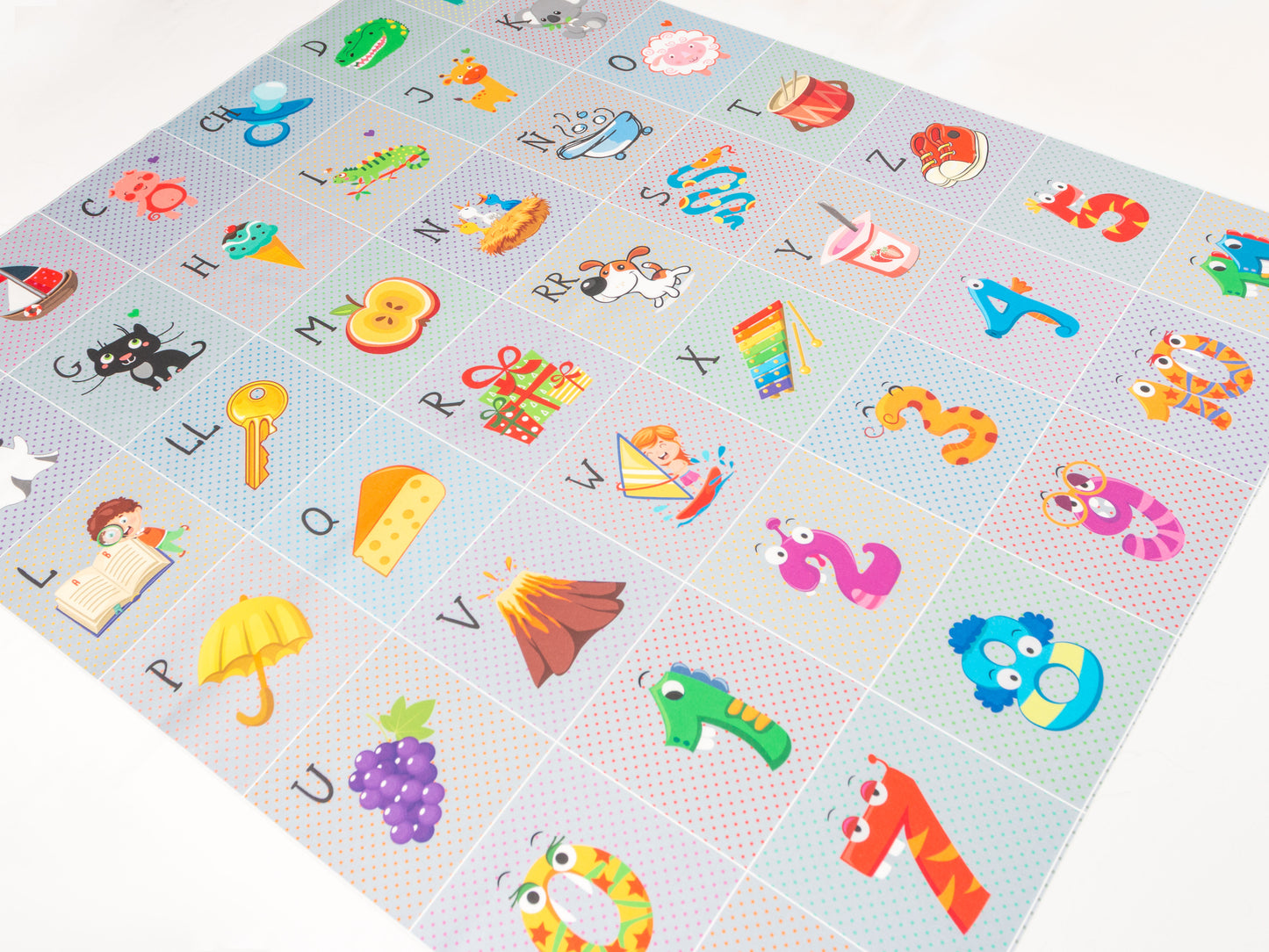 Alphabet & Numbers (Spanish)