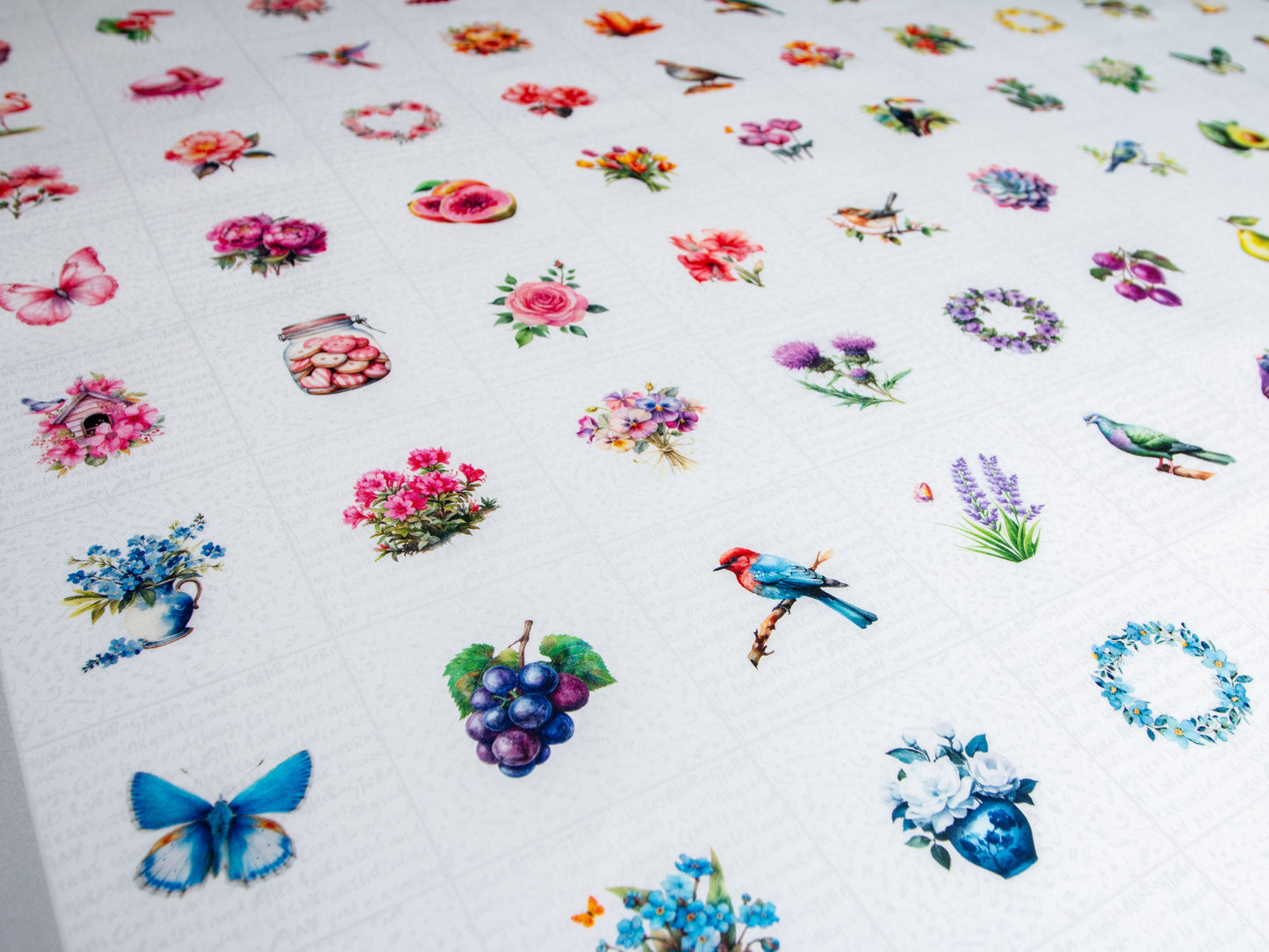 Rainbow mini-charms Panel