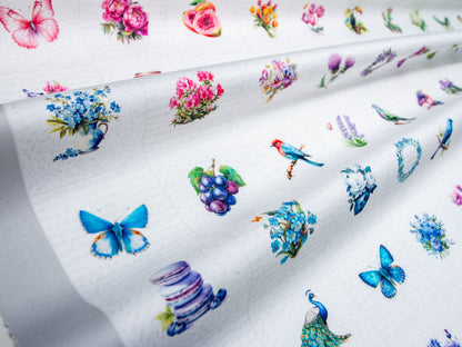 Rainbow mini-charms Panel