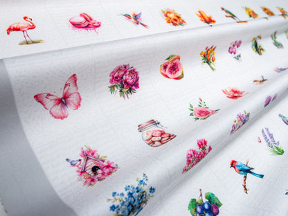 Rainbow mini-charms Panel