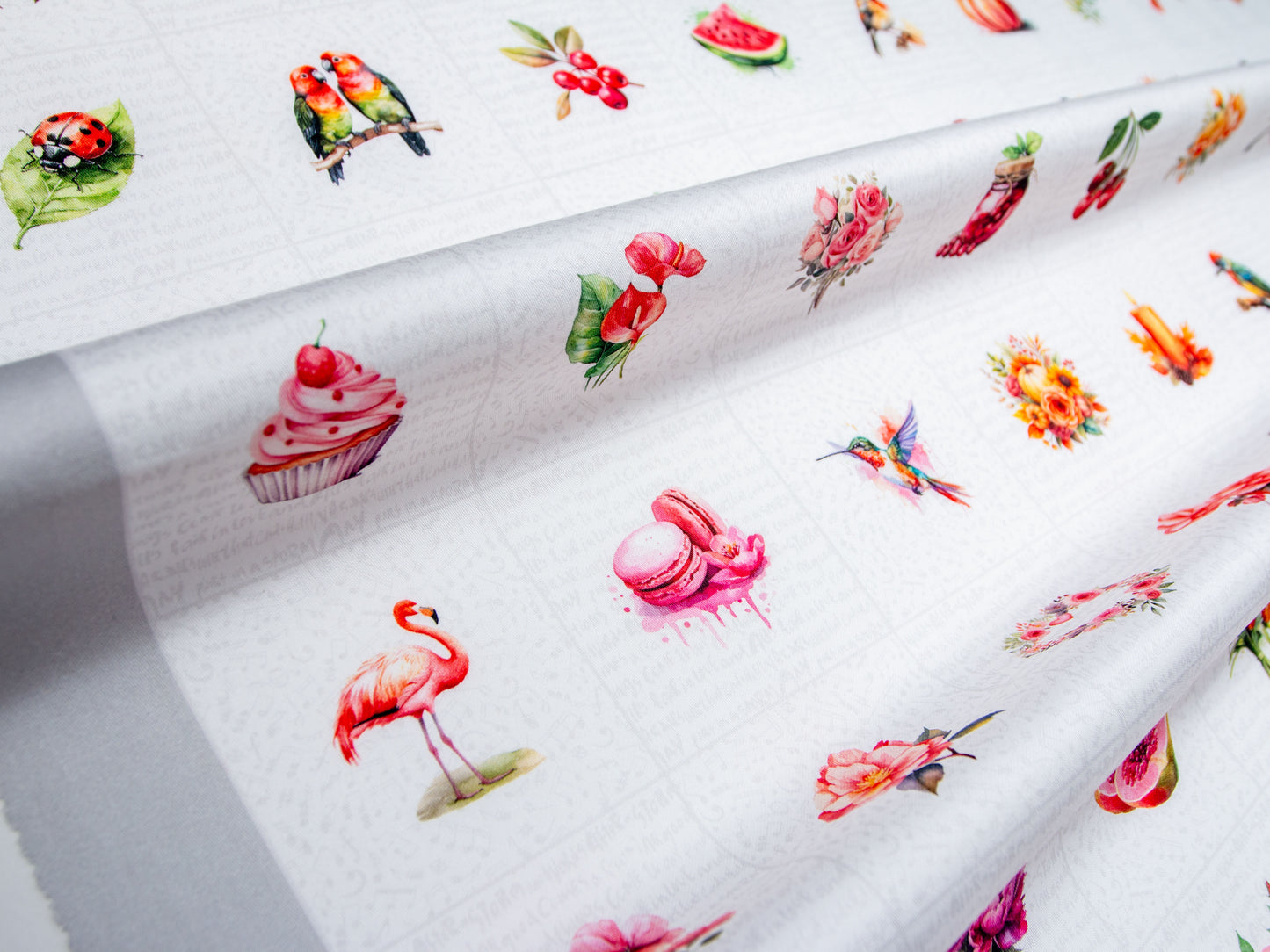 Rainbow mini-charms Panel