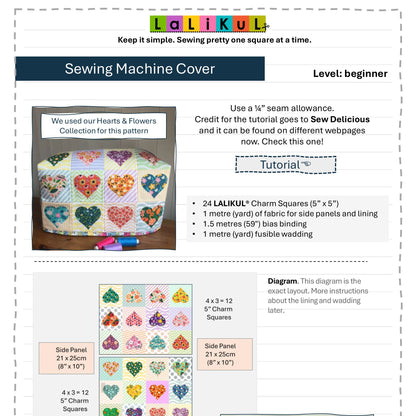 Sewing Machine Cover Pattern