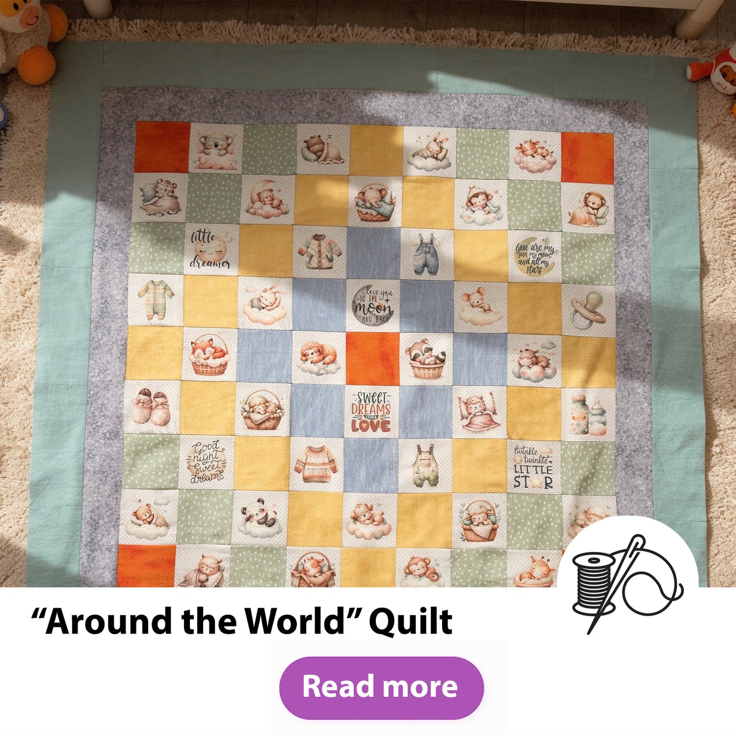 Around the World Quilt Pattern