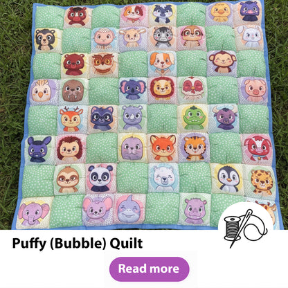 Puff (Bubble) Quilt Pattern