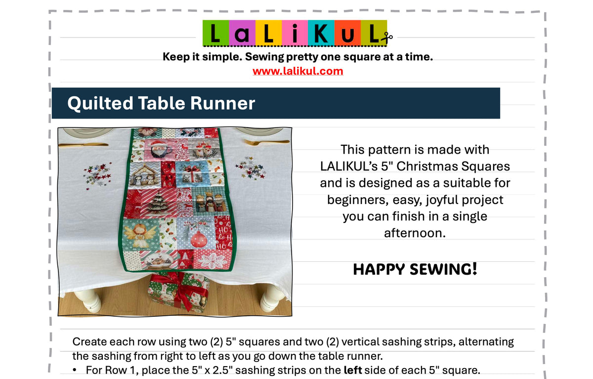 Quilted Table Runner